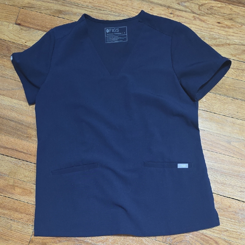 Figs Navy Scrub Set Size S.